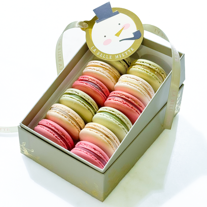 Christmas Selection – 12pc Macaron Gift Box