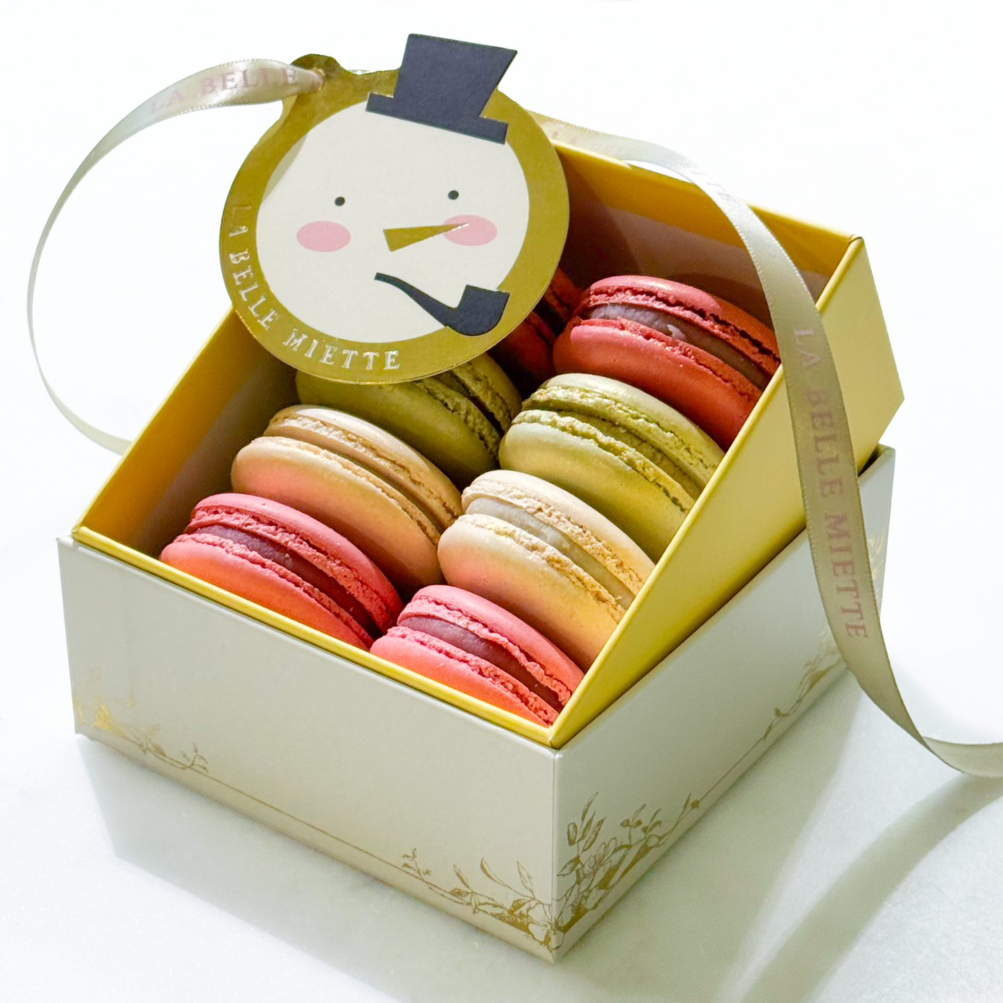 Christmas Selection – 8pc Macaron Gift Box